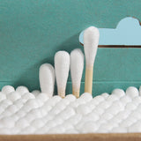 Pure natural cotton, low allergenicity, soft, gentle, absorbent